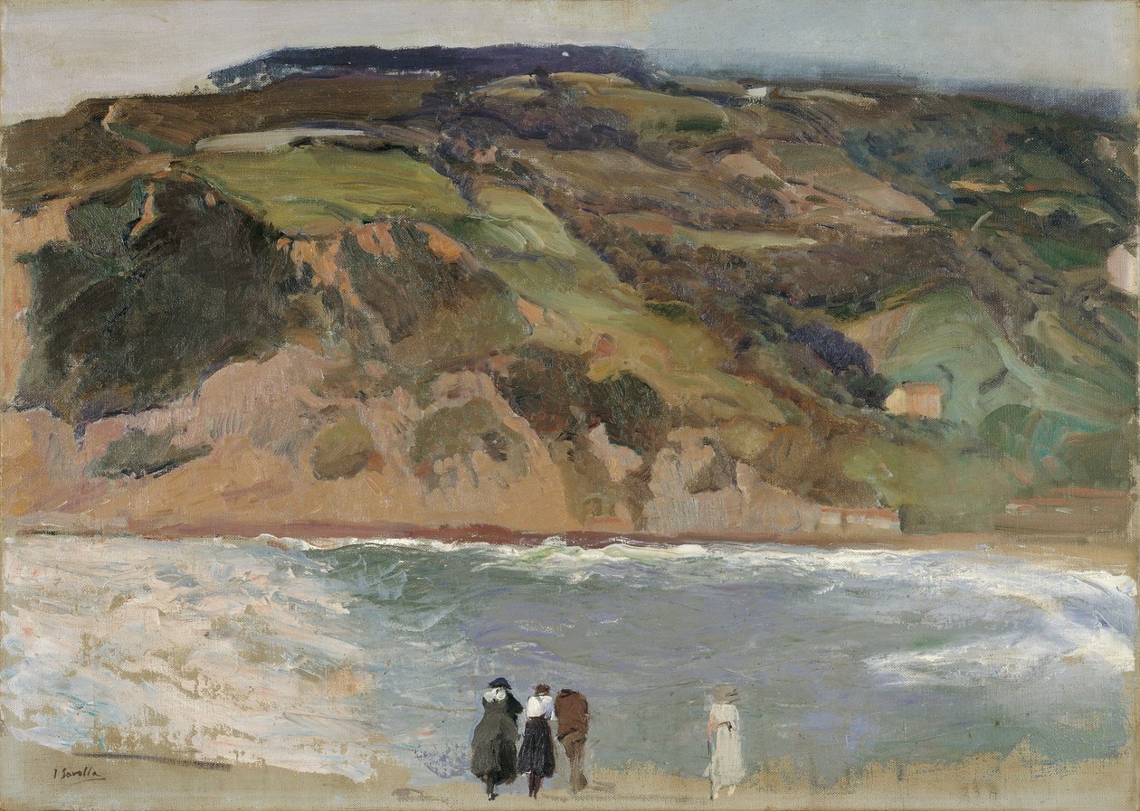 Quebra-mar de San Sebastian de Joaquín Sorolla