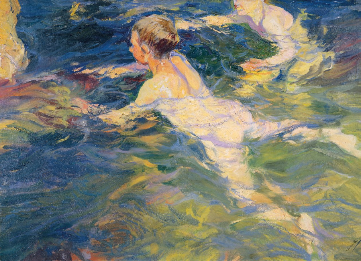 Nadadores, Jávea de Joaquín Sorolla