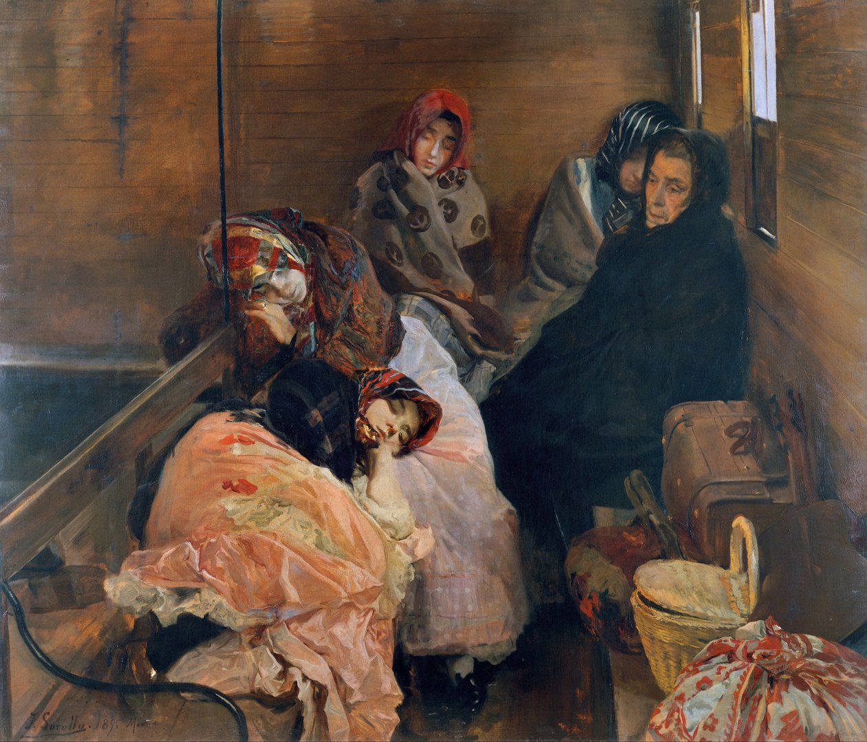 Comércio de escravos brancos de Joaquín Sorolla