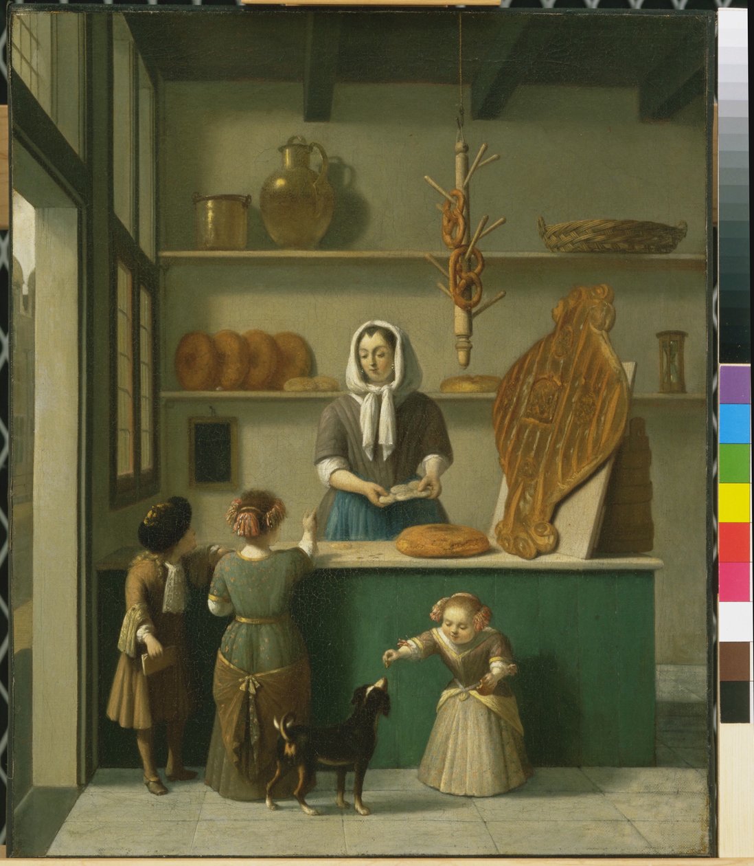 A padaria, c.1680 de Job Berckheyde