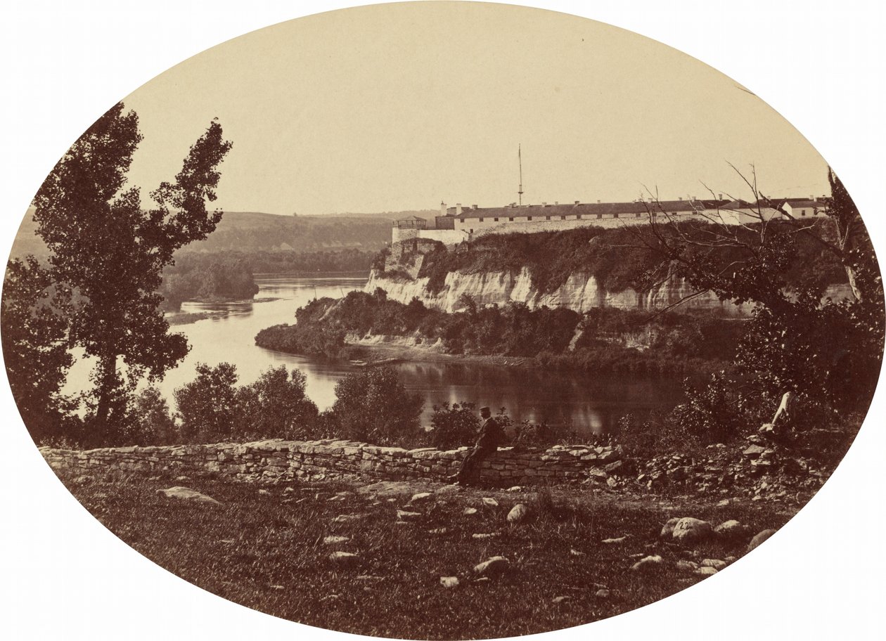 Forte Snelling, c. 1865 (foto) de Joel Emmons Whitney