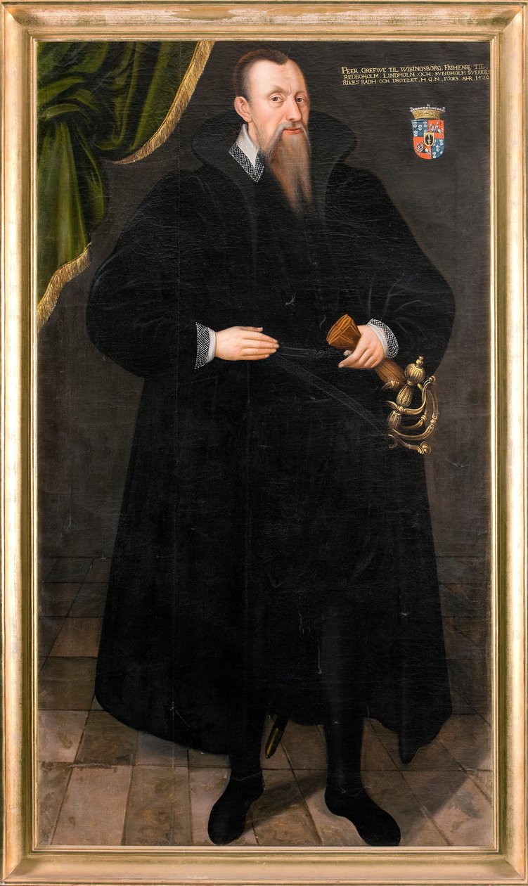 Per Brahe, o Velho (1520 - 90) de Johan Baptista van Uther