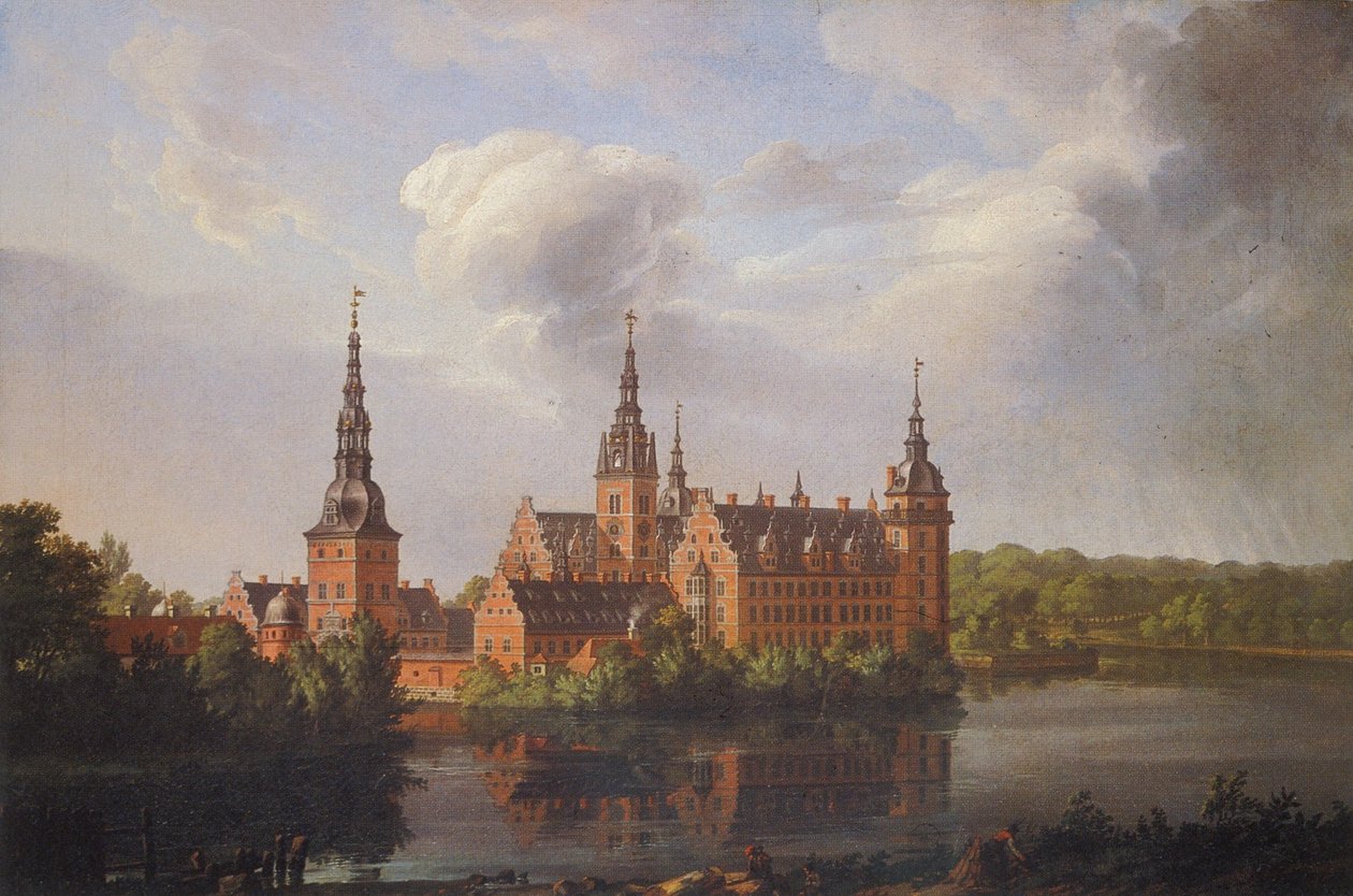 Castelo de Frederiksborg de Johan Christian Dahl