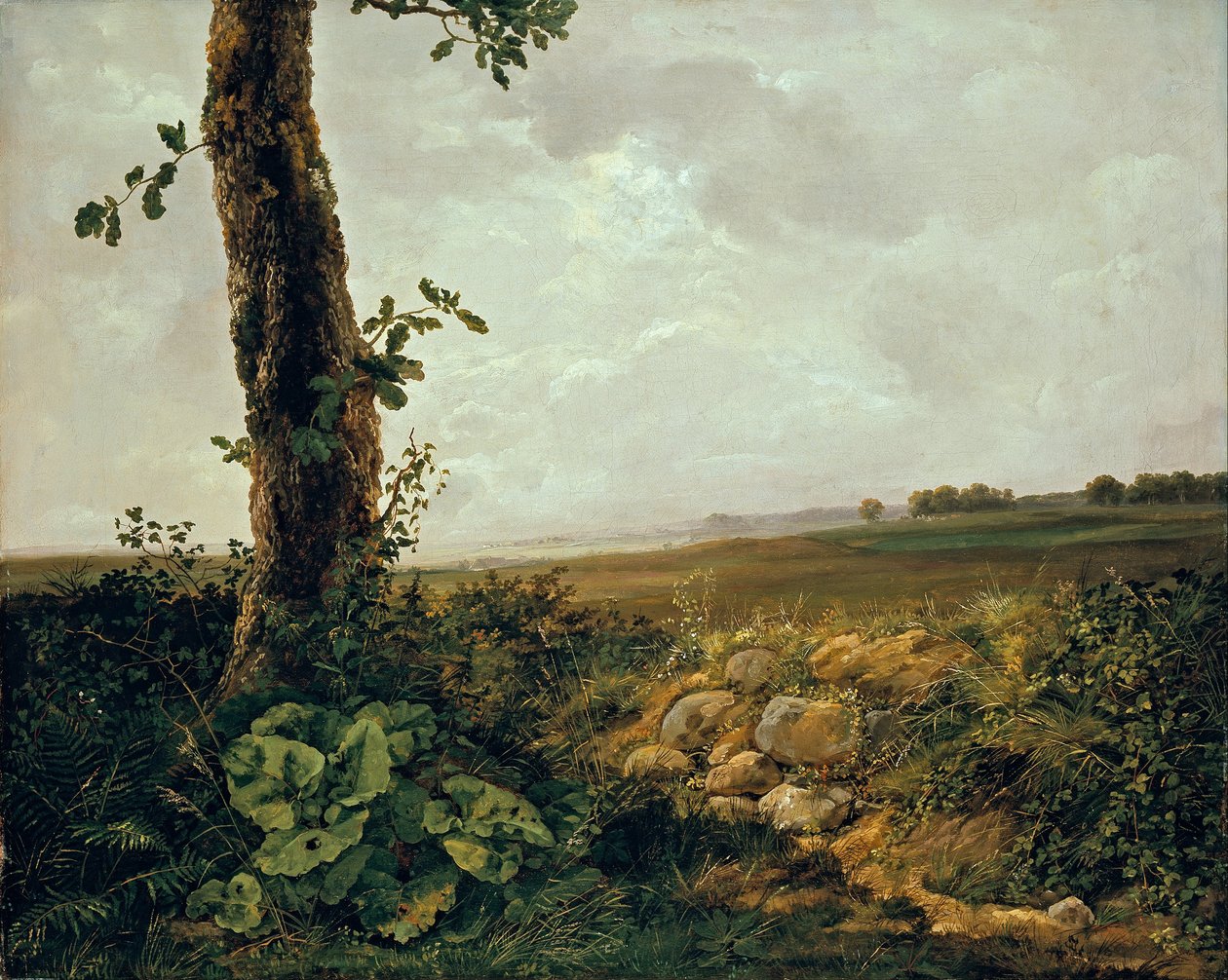 Veja perto de Prestø de Johan Christian Dahl