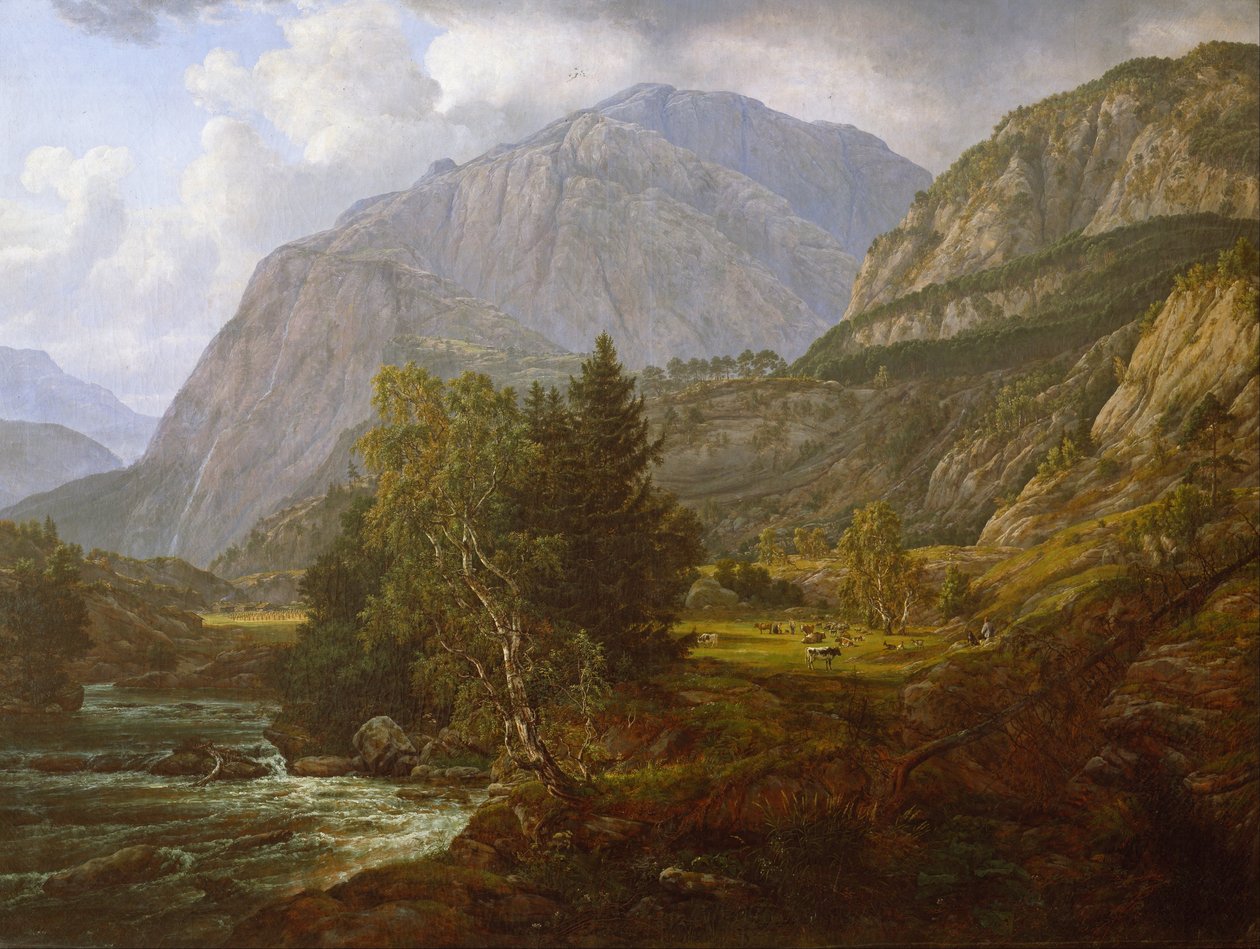 Vista, de, fortundalen de Johan Christian Dahl