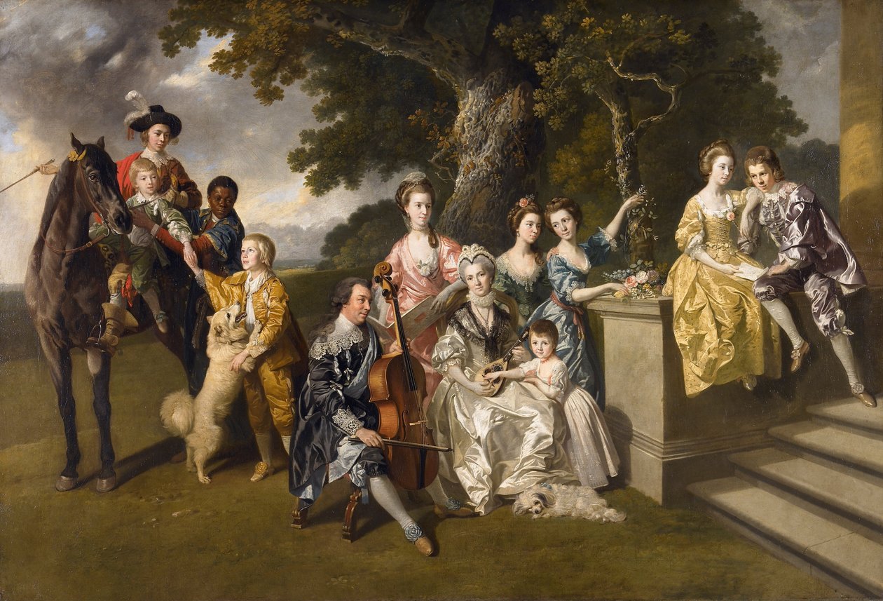 A Família de Sir William Young de Johan Joseph Zoffany