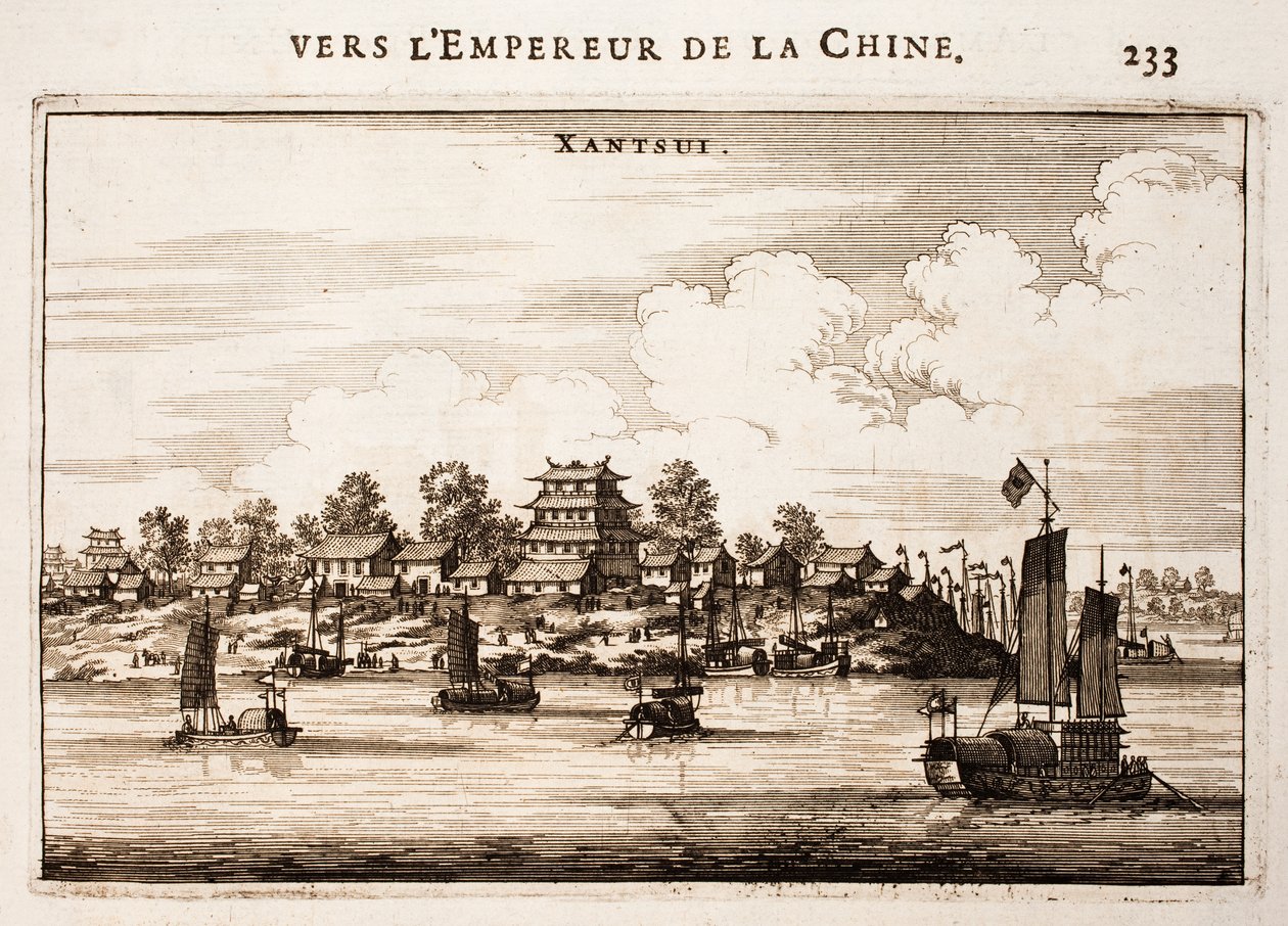 Xantshui de Johan Nieuhof