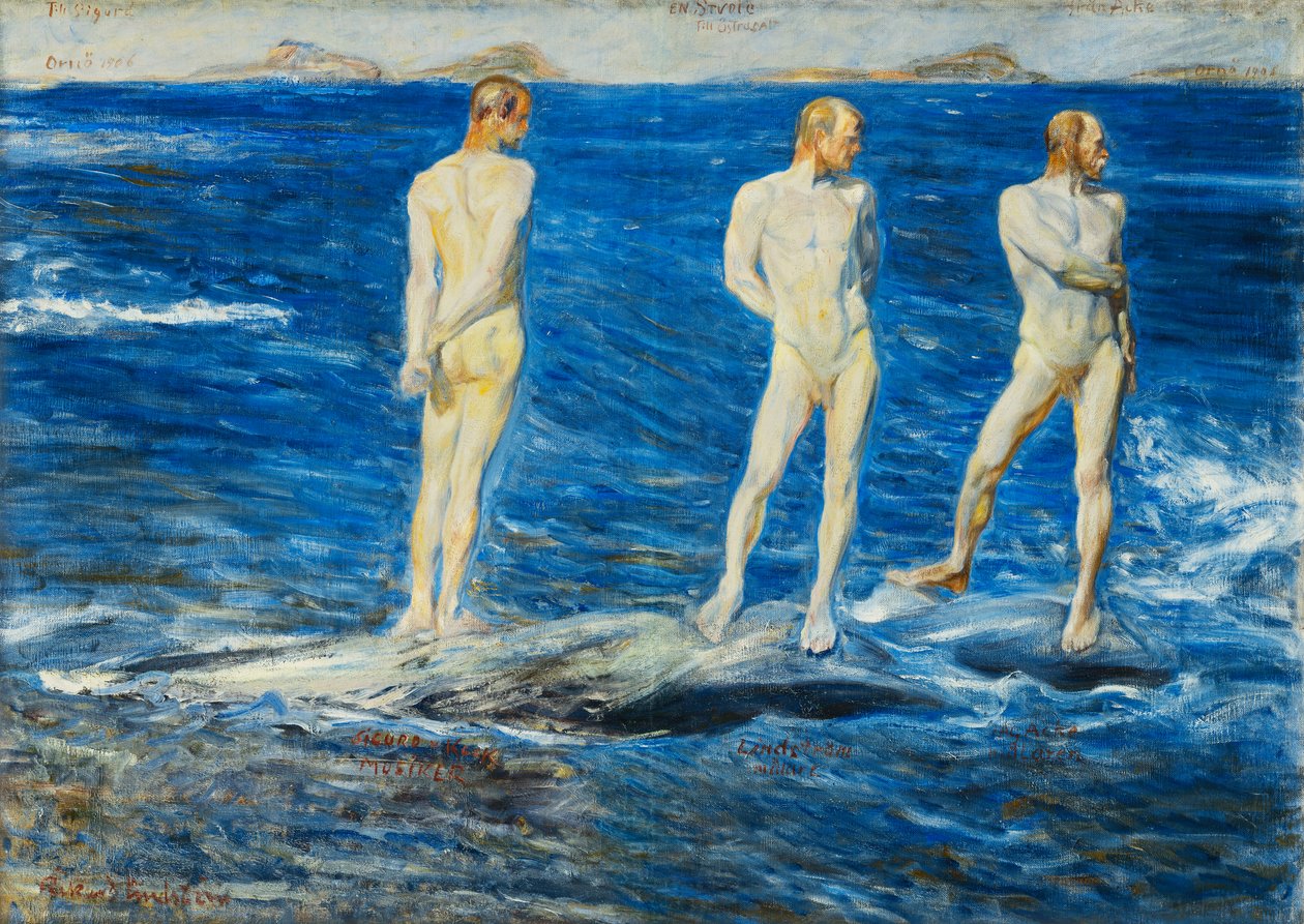 Sal, vento e mar, 1906, 1909 de Johan Axel Gustav Acke