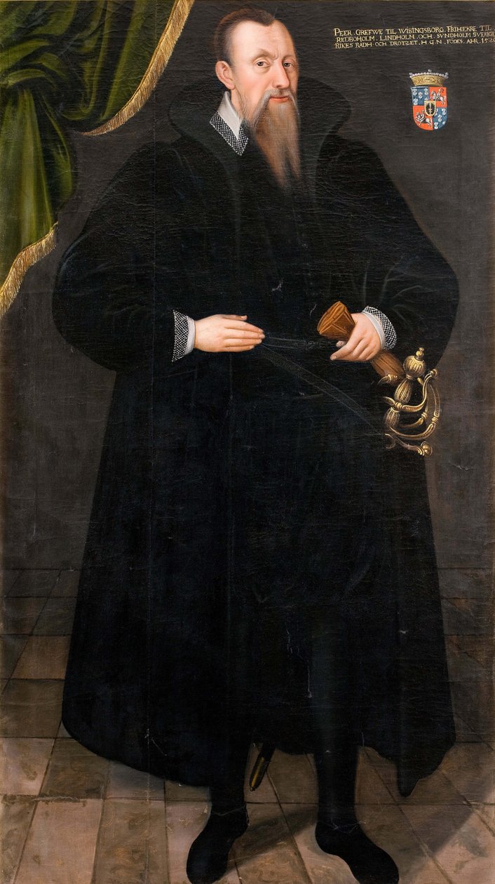 Por Brahe, o Velho, 1520-1590, ca 1581. de Johan Baptista van Uther