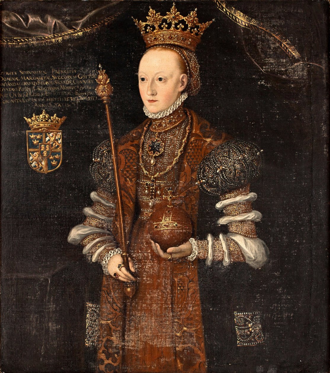 Rainha Margaret Leijonhufvud da Suécia de Johan Baptista van Uther