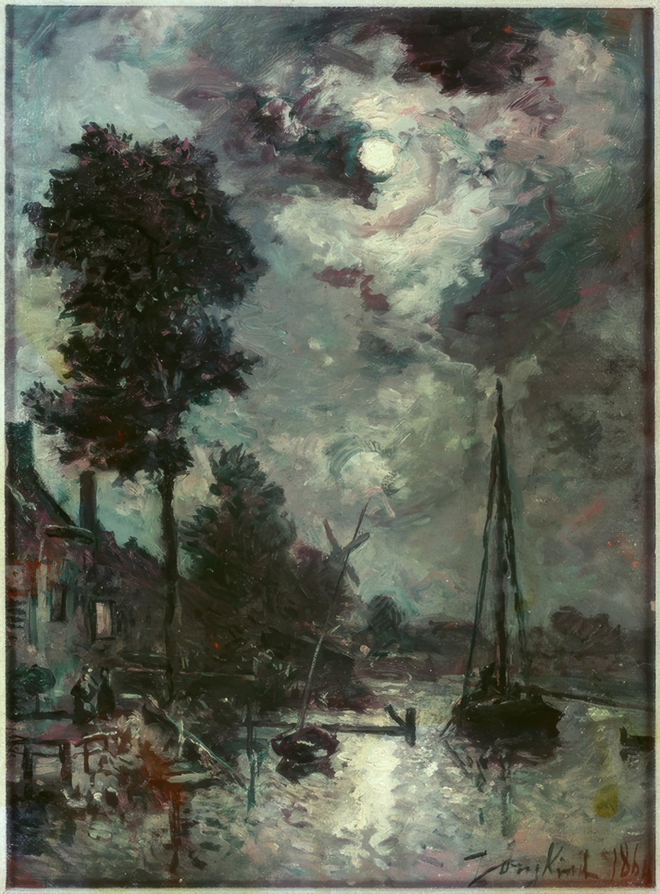 Moonlight de Johan Barthold Jongkind