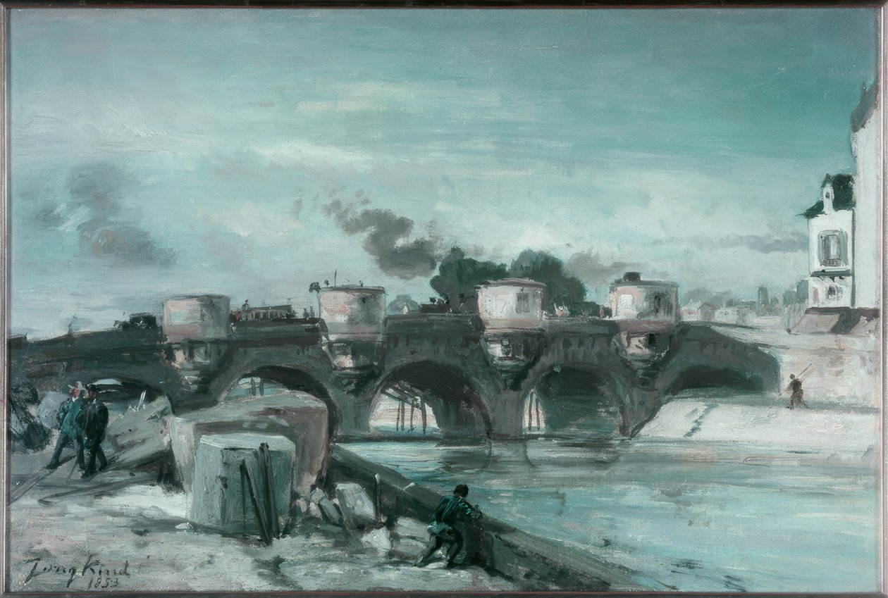 Paris, Nova Ponte de Johan Barthold Jongkind