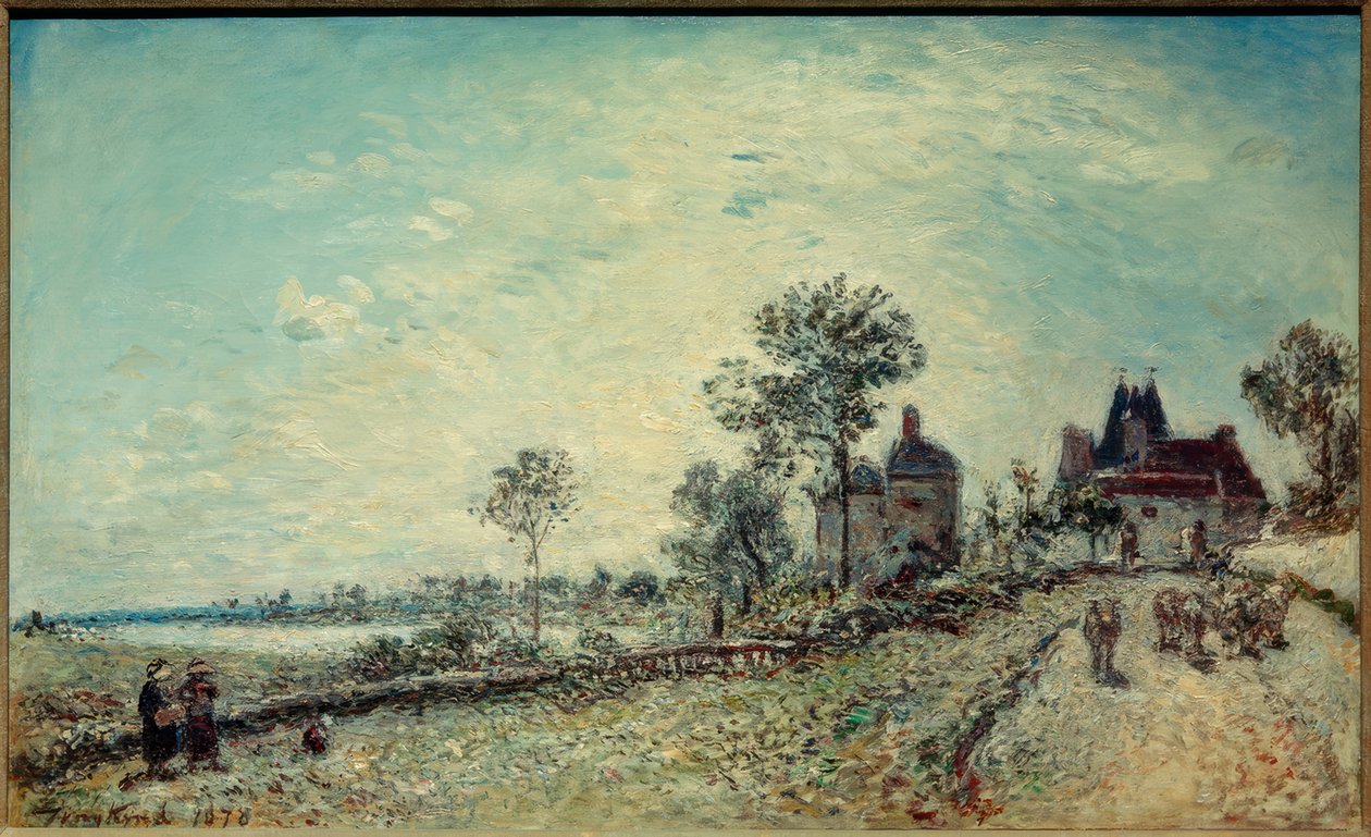 Castelo de Meheing de Johan Barthold Jongkind