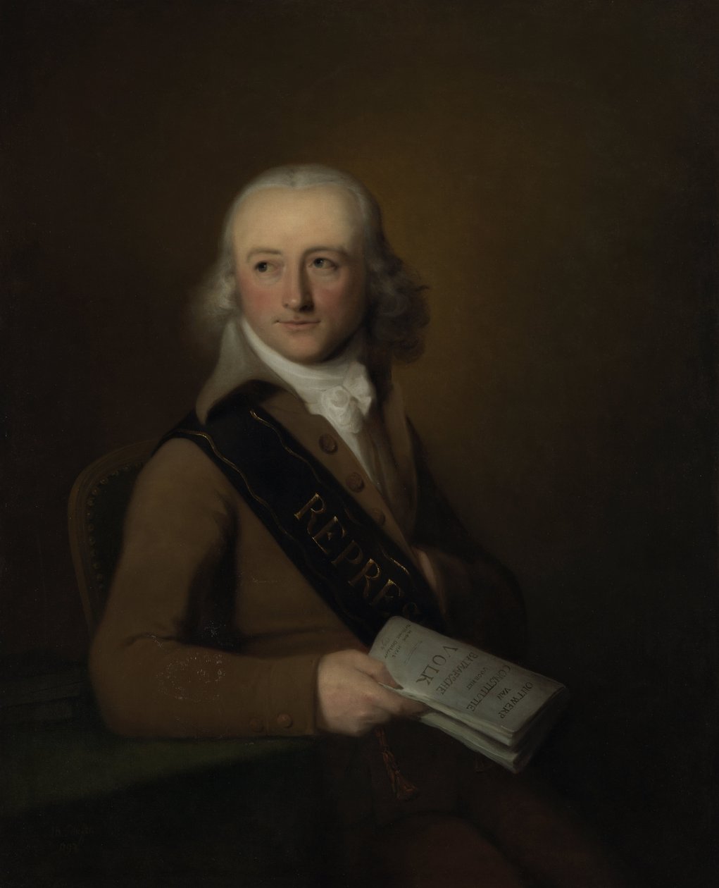 Retrato de Leonardus van der Voort
Retrato de Leonardus van der Voort de Johan Bernard Scheffer