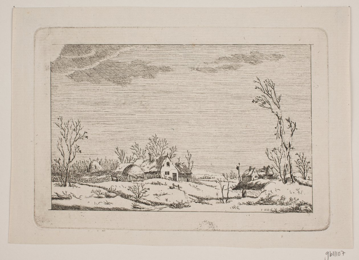 Paisagem de inverno de Johan Bülow