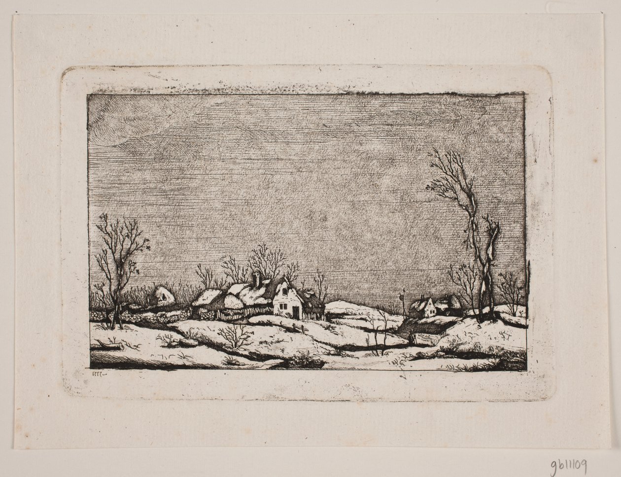 Paisagem de inverno de Johan Bülow