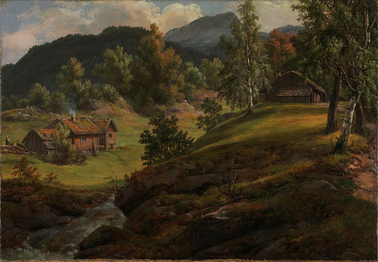 Quinta em Lysekloster de Johan Christian Dahl