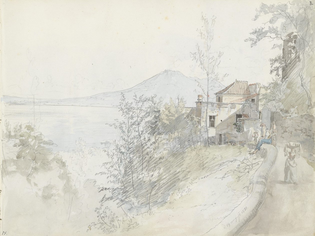 Dos arredores de Castellammare de Johan Christian Dahl
