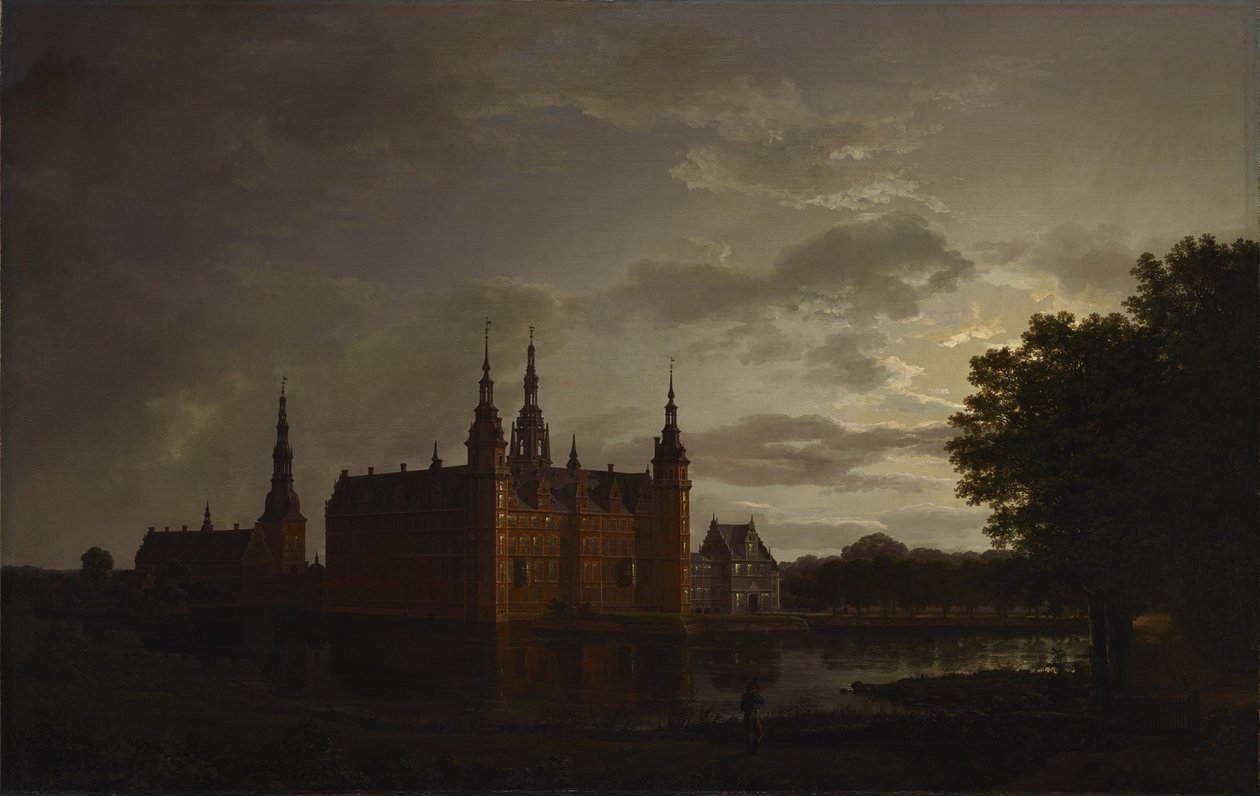 Castelo de Frederiksborg de Johan Christian Dahl