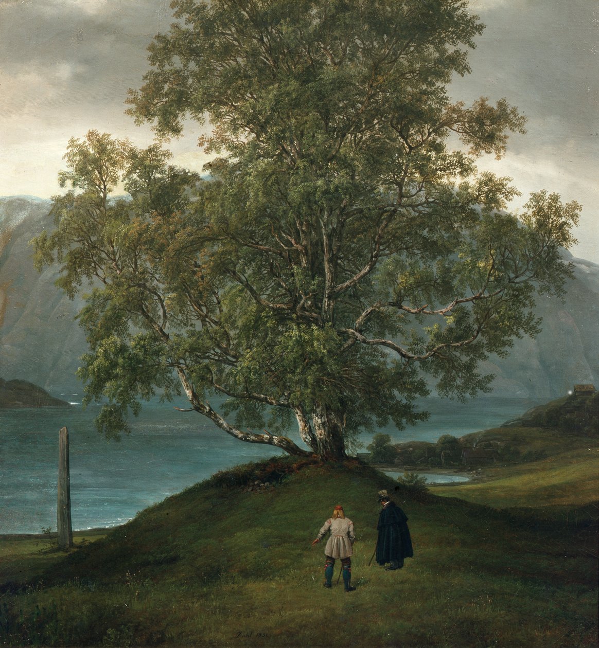 Vidoeiro sinuoso de Johan Christian Dahl