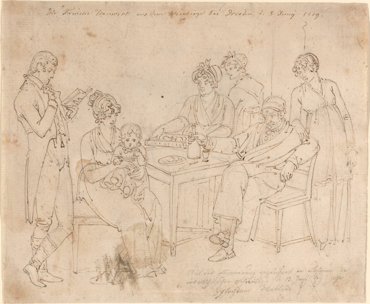 A Família Nauwerk de Johan Christian Dahl