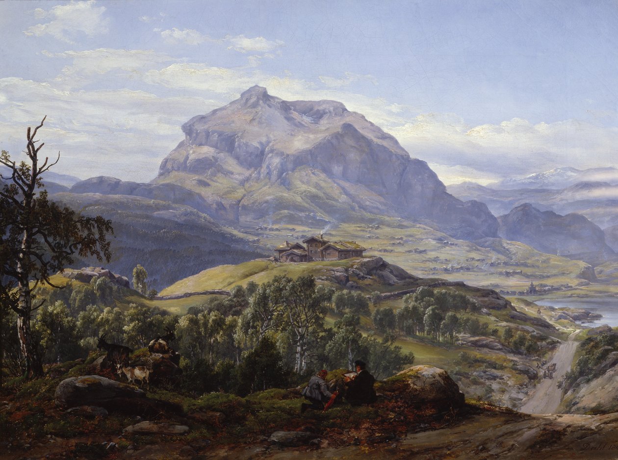 Vang em Valdres de Johan Christian Dahl