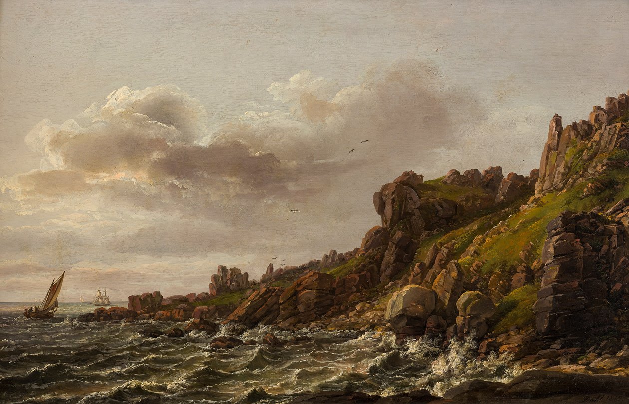 Ver em Kullen na Suécia de Johan Christian Dahl