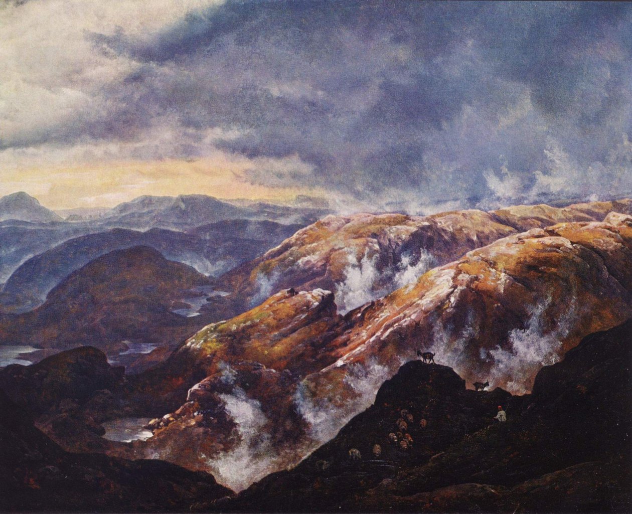 Vista de Lyshornet de Johan Christian Dahl