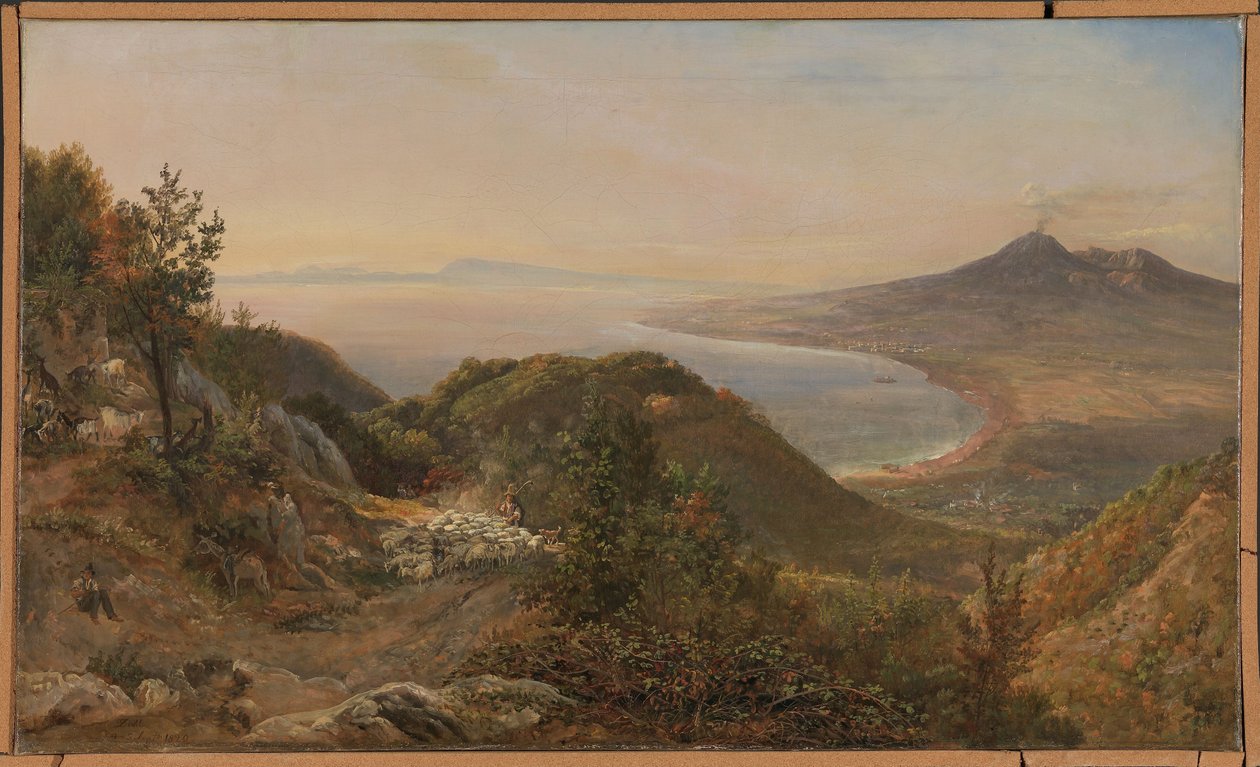 Vista de Pimonte de Johan Christian Dahl