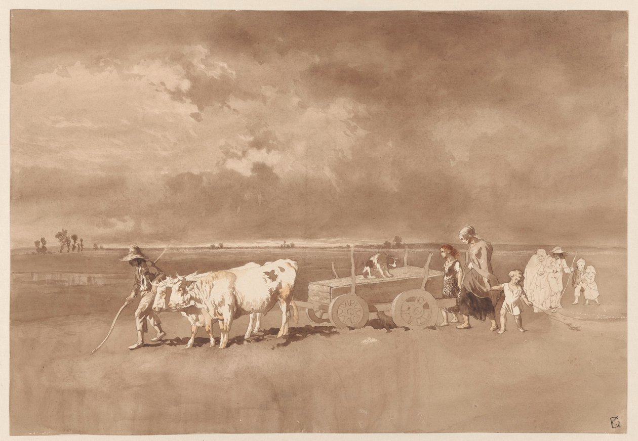 Enterro no Campagna de Johan Daniël Koelman