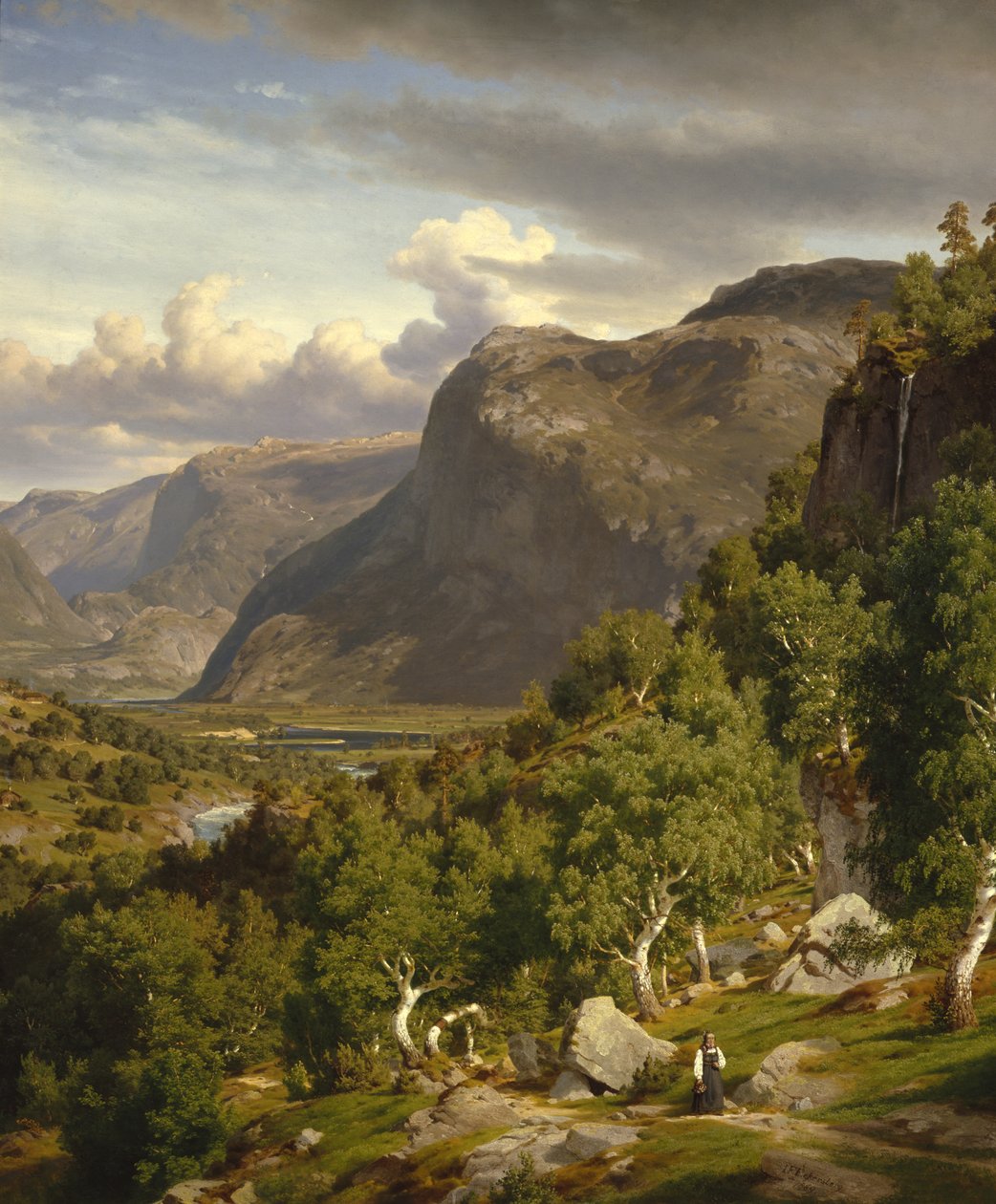 De Nes em Hallingdal de Johan Fredrik Eckersberg