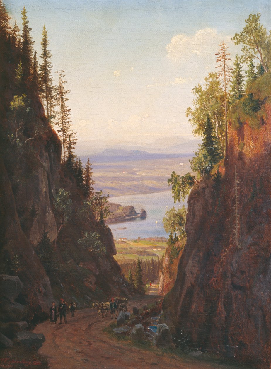 Paisagem de Krokkleiva de Johan Fredrik Eckersberg