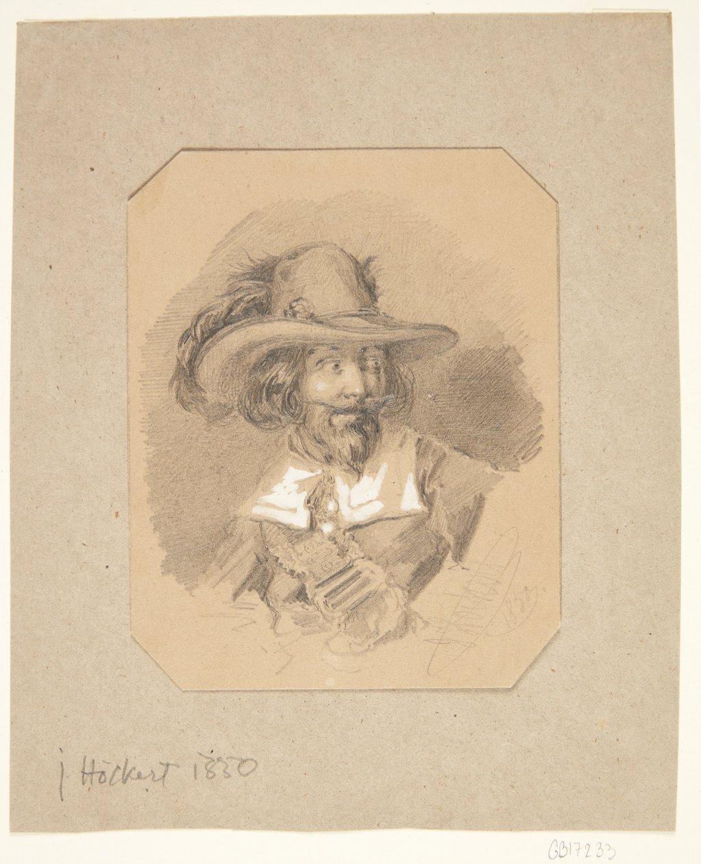 retrato de homem de Johan Fredrik Hockert