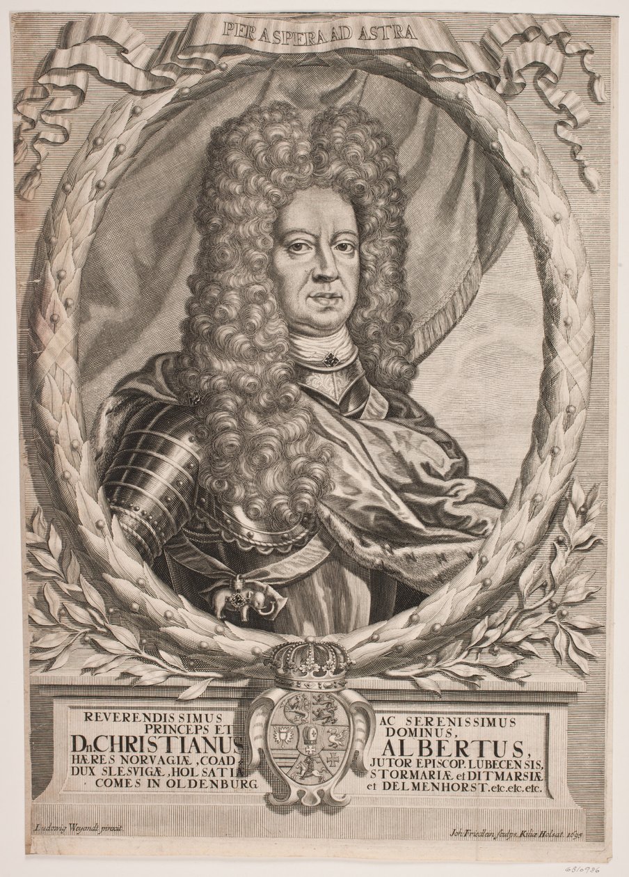 Duque Christian Albrecht de Gottorp de Johan Friedlein