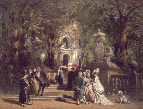 Depois da Igreja de Johan Friedrich Hennings