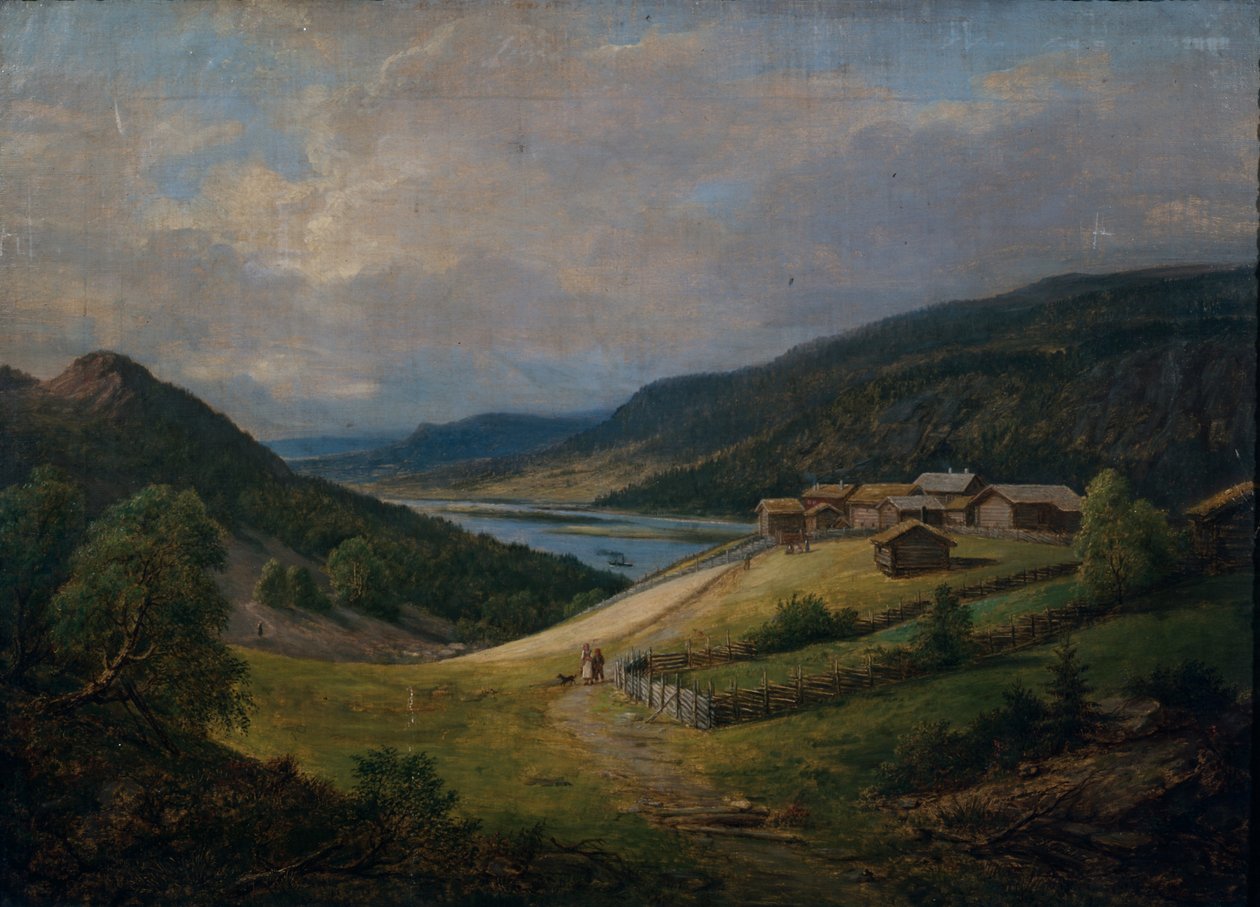 De Gudbrandsdalen (óleo sobre tela) de Johan Gorbitz