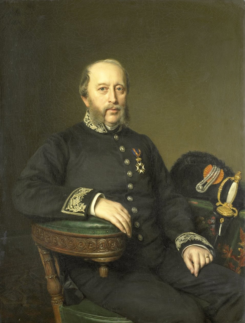 Gerard Johan Lost van Themaat (1809-90). Membro do Executivo Provincial de Utrecht de Johan Heinrich Neuman