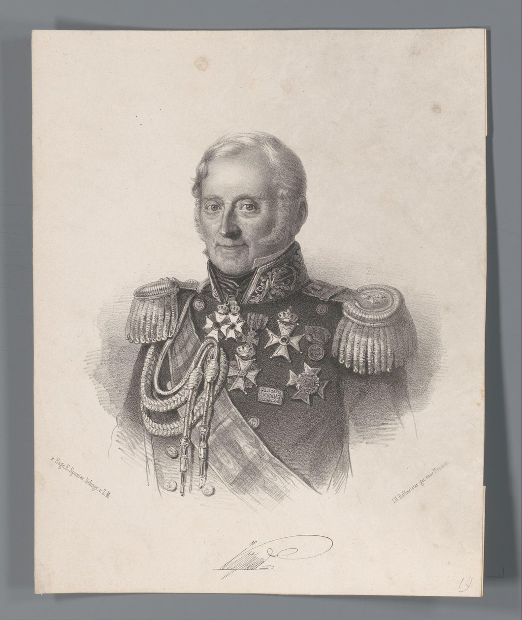 Retrato de Jan Coenraad Koopman de Johan Hendrik Hoffmeister