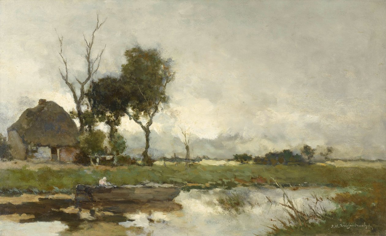 Paisagem de outono paisagem de outono de Johan Hendrik Weissenbruch