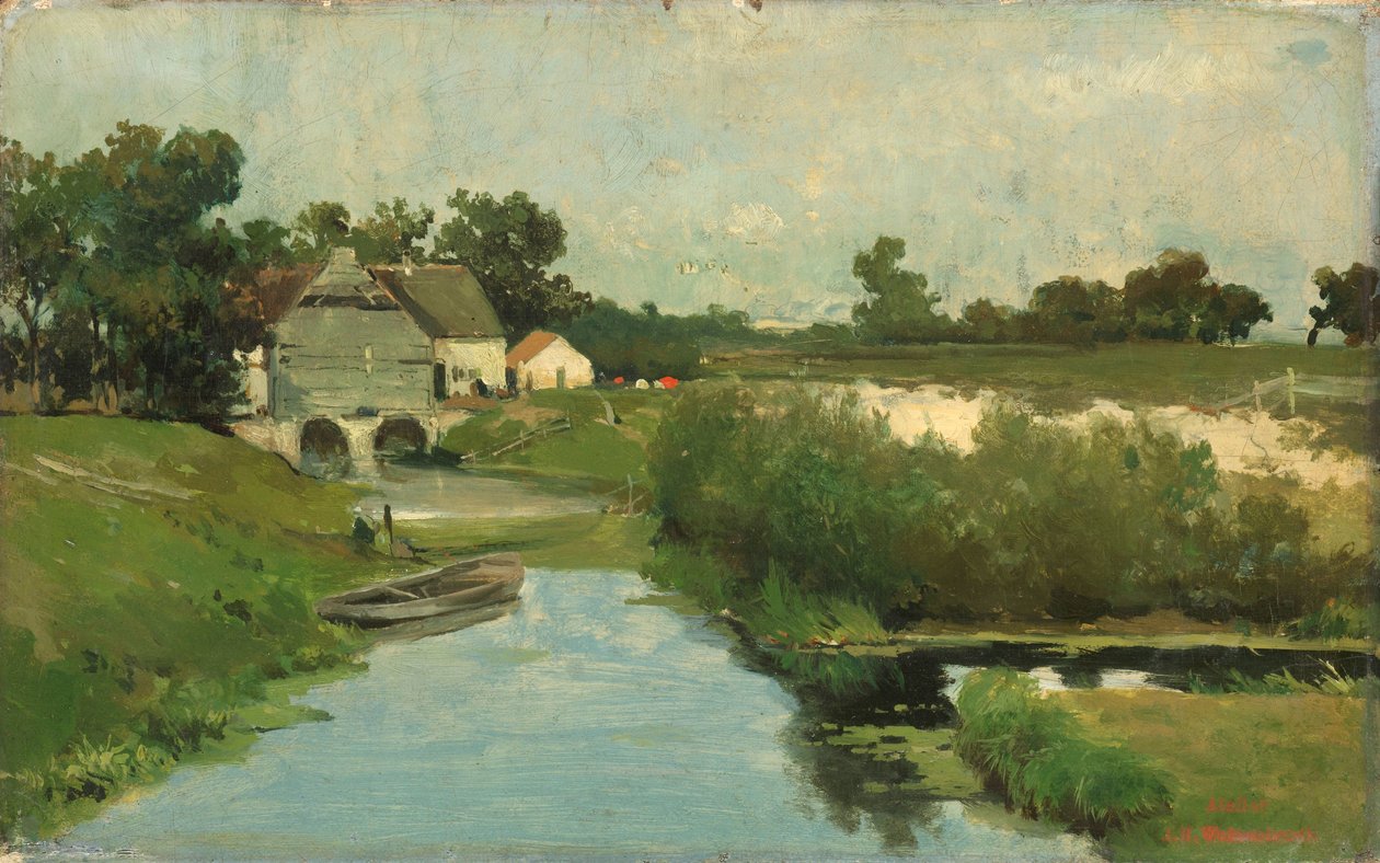Dia de verão de Johan Hendrik Weissenbruch