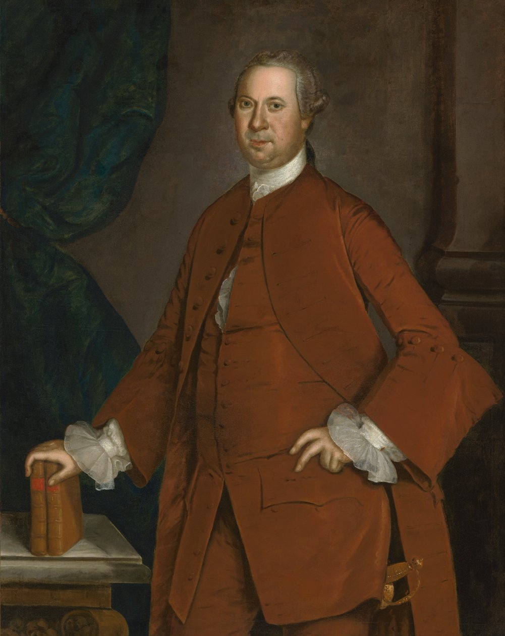 Daniel de São Tomás Jenifer, c. 1760-1770. de Johan Hesselius
