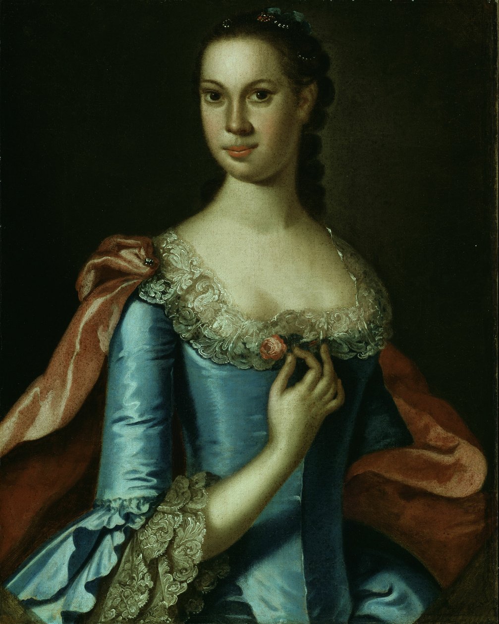 Sra. William Carmichael, 176478. de Johan Hesselius