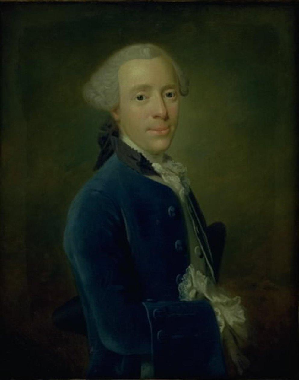 Retrato do Conselheiro de Estado Johan Henrik Kirchhoff de Johan Hörner