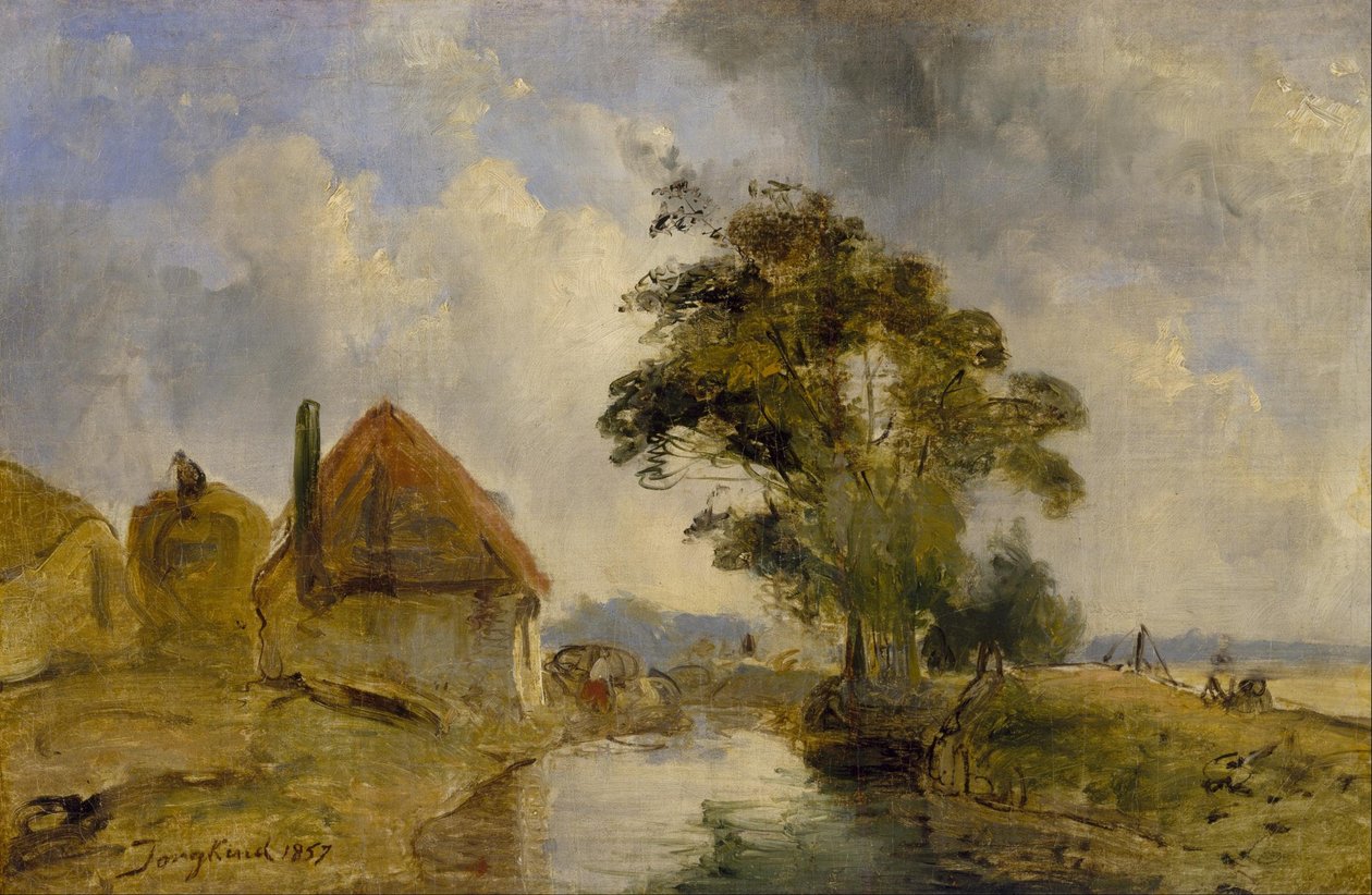 Arredores de Breda de Johan Jongkind