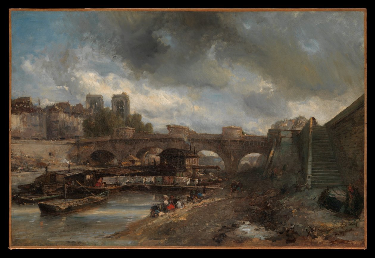 A Pont Neuf de Johan Jongkind