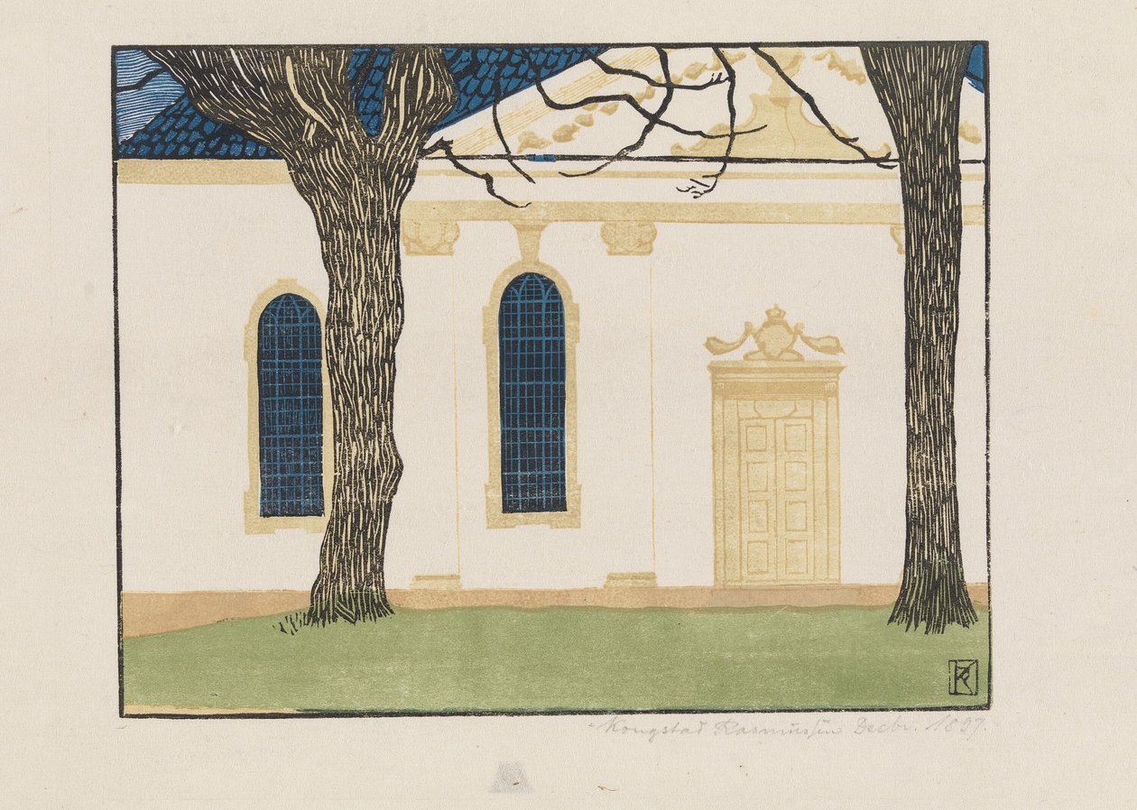 Igreja do castelo de Fredensborg de Johan Kristian Kongstad