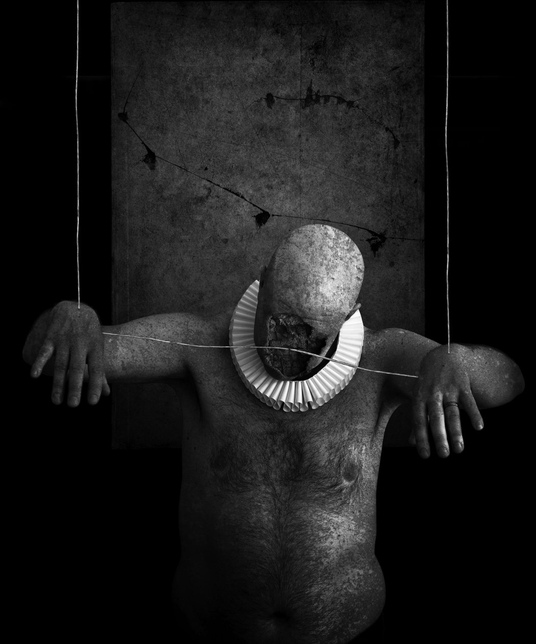 Uma morte de palhaços (serie), 2014 (arte digital fotográfica) de Johan Lilja