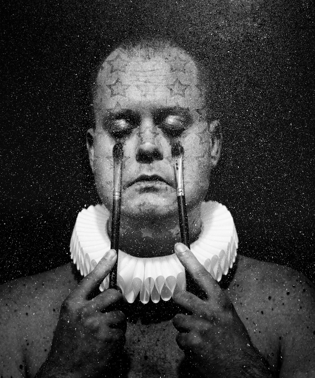 Uma morte de palhaços (serie), 2016 (manipulação de fotos) de Johan Lilja