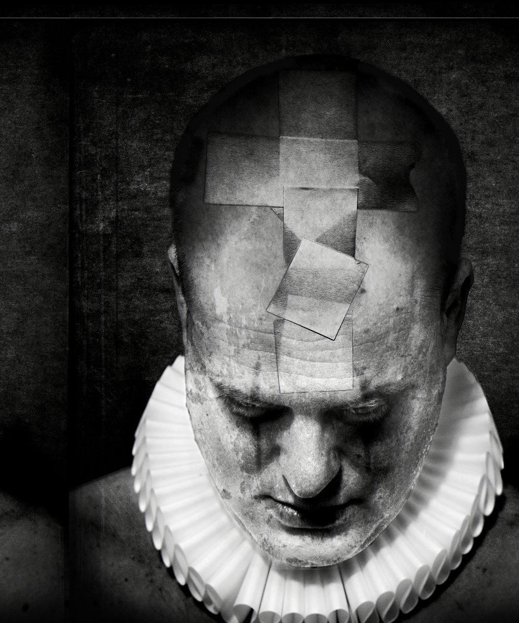 Uma morte de palhaços (serie), 2016 (manipulação de fotos) de Johan Lilja