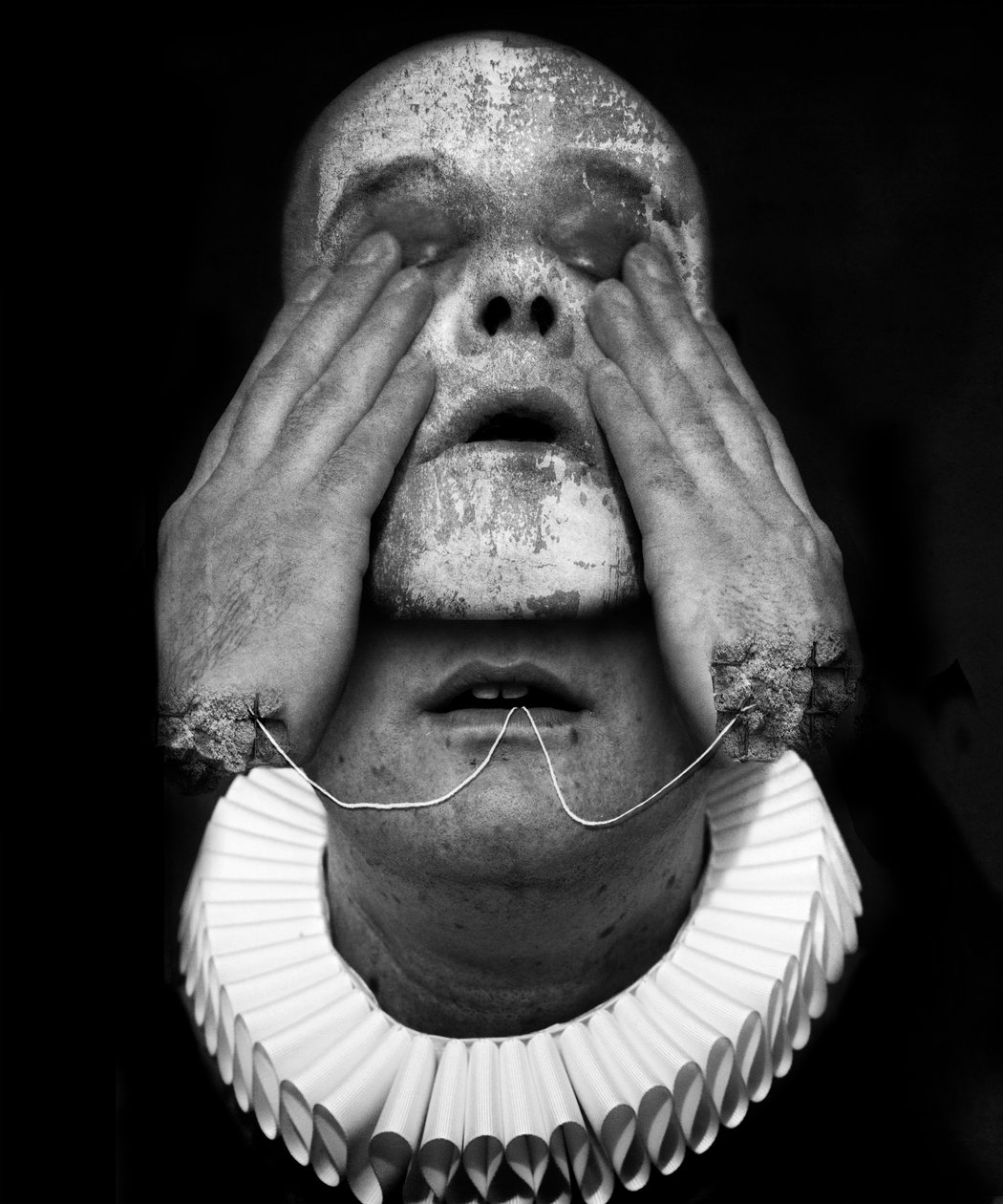 A morte de um palhaço (série), 2016 (manipulação de fotos) de Johan Lilja